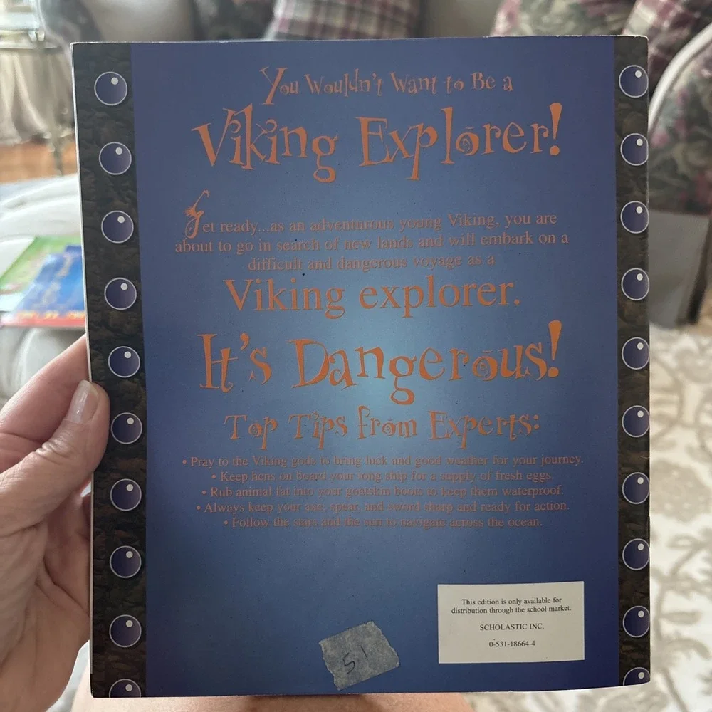 You Wouldn't Want to Be a Viking Explorer! : Voyages You'd Rather Not Make by...